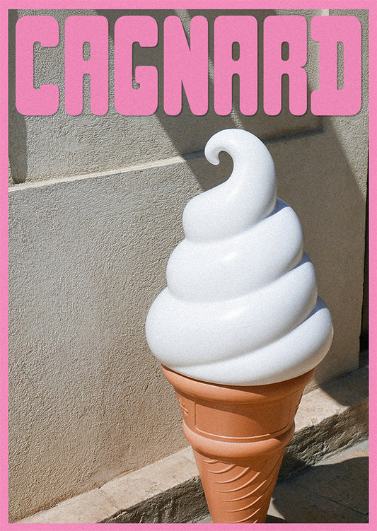 Carte postale "Cagnard - Glace"