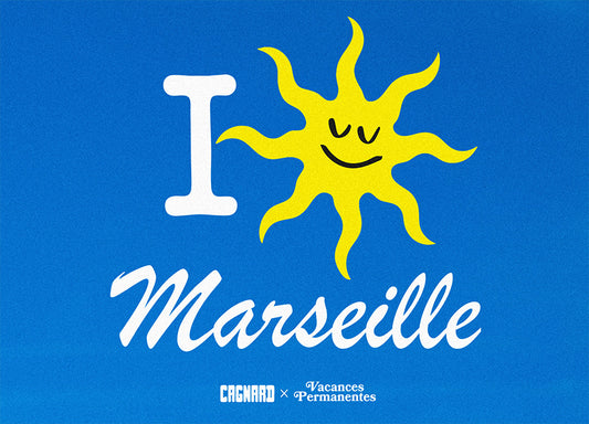 Carte postale "I ☀️ Marseille"