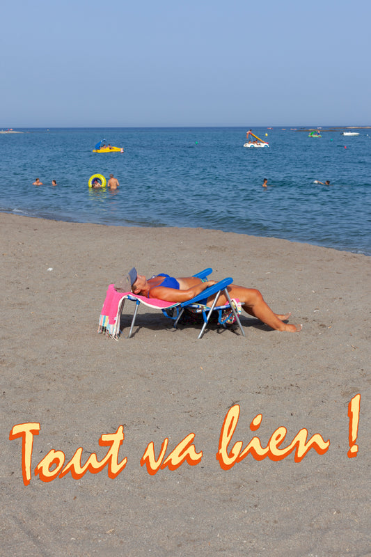 Poster "Tout va bien" 28x42cm