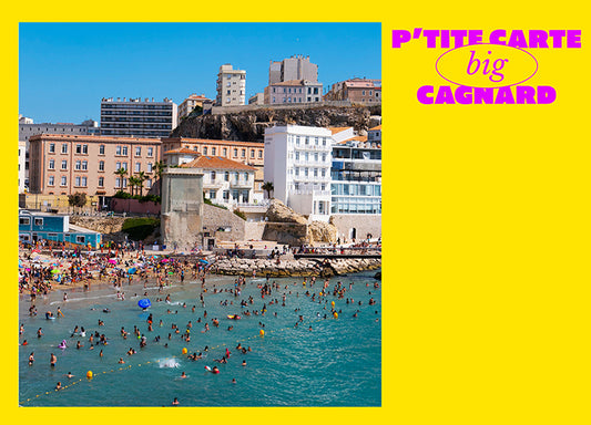 Carte postale "P'tite carte BIG Cagnard"