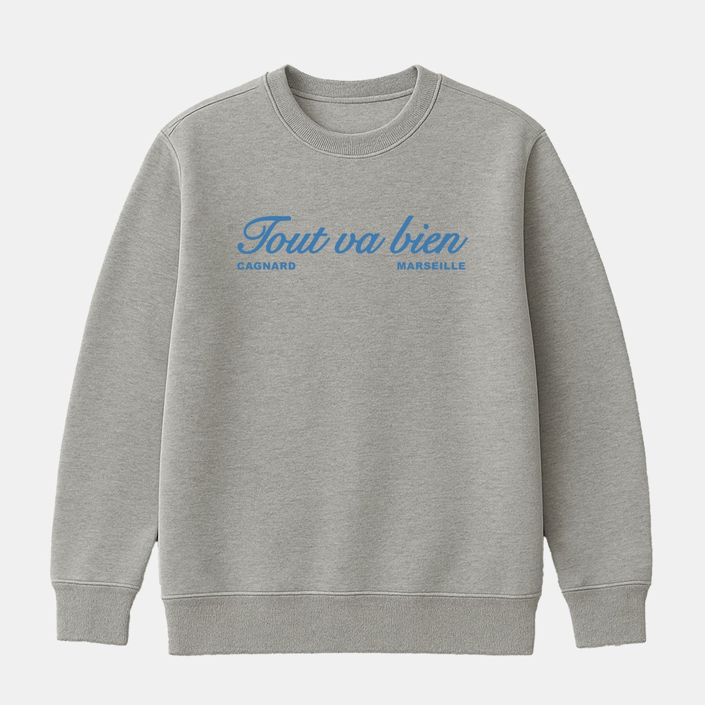 Sweat Shirt Brodé TOUT VA BIEN