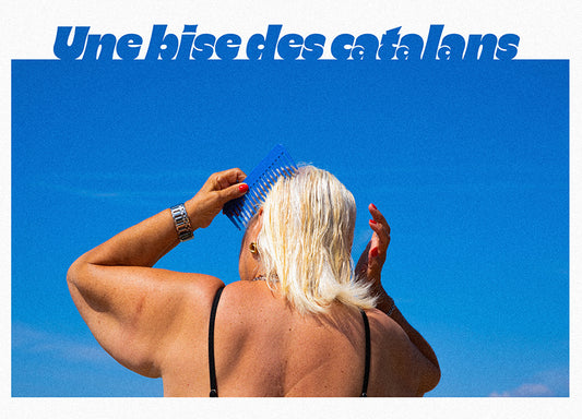 Carte postale "Une bise des Catalans"