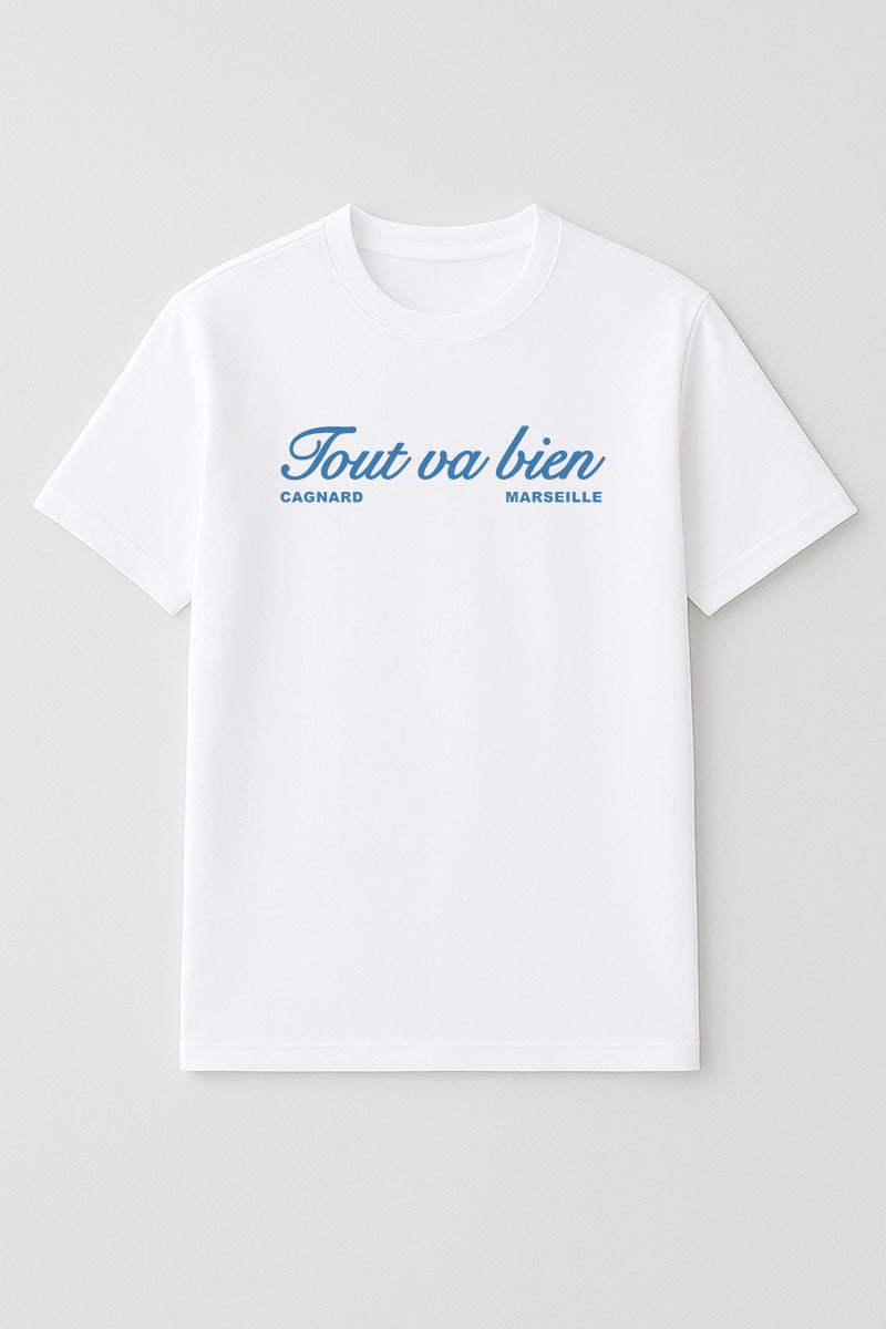 T shirt Brodé TOUT VA BIEN