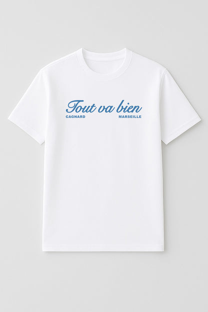 T shirt Brodé TOUT VA BIEN